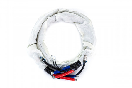 Шланг высокого давления с обогревом TEHNOSPREYER PTFE SAE R8 3м