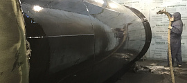 Антикоррозийная защита резервуаров полимочевиной