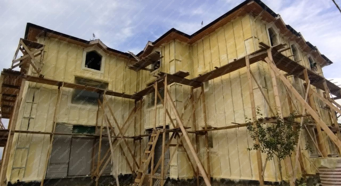 Утепление дома ППУ