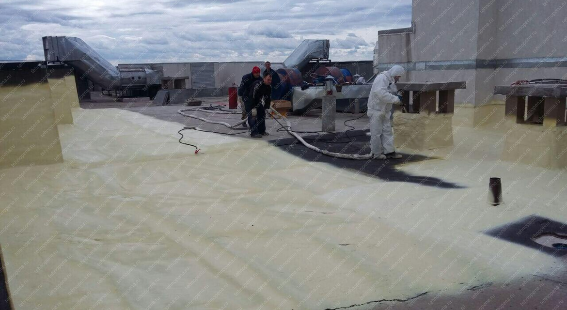 Ремонт кровли многоэтажного дома АРТ