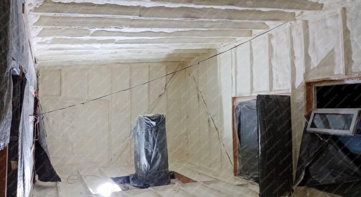 Утепление каркасных домов, СНТ Аист-2