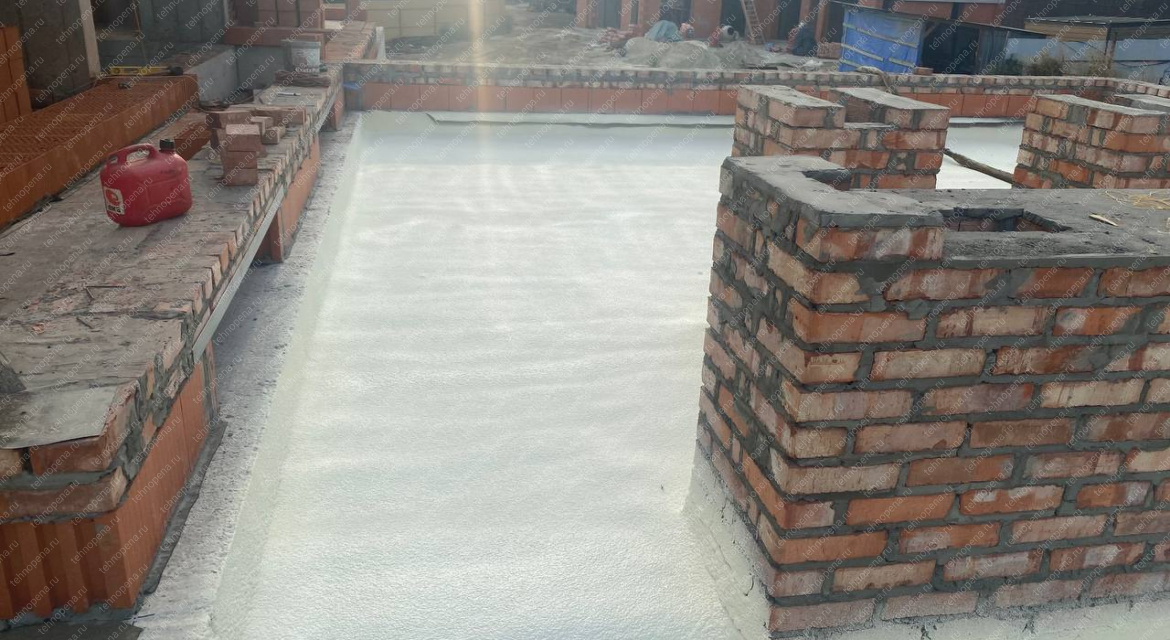 Утепление плоской крыши пенополиуретаном