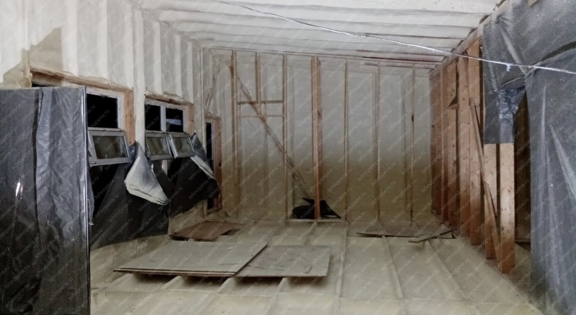 Утепление каркасного дома ппу