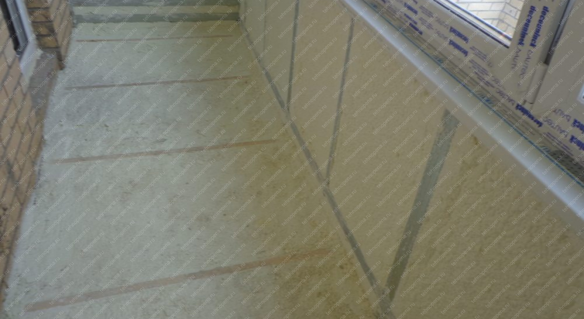 Утепление балкона пенополиуретаном